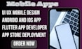 design and develop a modern ecommerce mobile app for android, ios using flutter