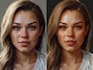 paint realistic or cartoon digital portraits