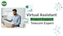 be your project coordinator and telecom virtual assistant