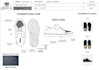 design bags and shoes flat sketchs with techpack