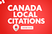 build 300 high authority canada local citations with perfect nap consistency
