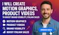 video ads motion graphics product ai videos editing ebook branding kit brochure