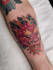 create sleeve tattoo design in geometric style