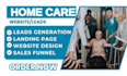 generate home care leads healthcare lead senior assisted living homecare website