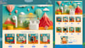 build react tailwind css landing page
