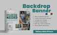 design printable step and repeat backdrop banners for events