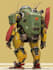 draw amazing concept for mecha, robot