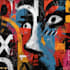 paint digital professional abstract art by hand