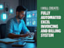do basic excel data entry, summaries, and charts