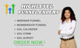 build ghl webinar funnel ghl memmbership funnel ghl calender ghl form ghl survey