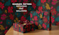 create seamless surface pattern designs for fabric, packaging and wallpaper