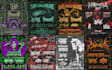 create a death metal style artwork and logo design