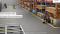 do 3d industrial animation safety training warehouse forklift 3d explainer video