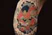 make a traditional japanese irezumi tattoo