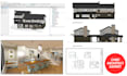 create architectural drawing, permit blueprint in chief architect very fast