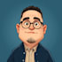 create funny avatar big head cartoon caricature