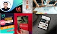 design business card, flyer, flex banner ,youtube thumbnail