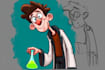design a 2d cartoon character