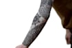 create sleeve tattoo design in geometric style
