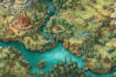 draw fantasy map illustration isometric map