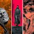 create sequential comic book illustration, book art, covers