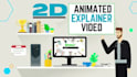 create whiteboard and 2d explainer videos for startups and crowdfunding