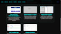 develop a professional full stack website with modern UI