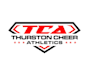 design beautiful thurston cheer athletics logo