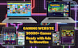 build a gaming website with 30,000 automated HTML5 games