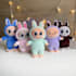 teach labubu inspired amigurumi crochet pattern