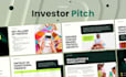 do powerpoint design, template, investor pitch deck, canva presentation design