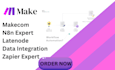 do made com with make com automation vapi chat gpt zapier api n8n make com