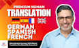 professionally translate native german spanish french english content accurately