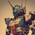 do anime style mecha robot illustrations