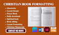 ghostwrite, format, fix christian book, prayer book, journal, daily devotional