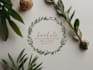design botanical boho minimalist logo