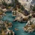 create a high quality detailed fantasy map  and fiction