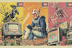 draw a retro vintage comic illustration