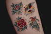 do neo traditional and oldschool tattoo designs