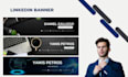 create linkedin creation and custom profile banner design