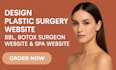 design plastic surgery website bbl botox surgeon website spa website