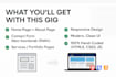 create a modern, mobile friendly static website with HTML CSS js