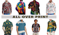 patterns and all over print designs for your pod store