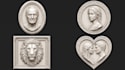 create 3d bas relief lithophane photo relief portrait carving printable stl file