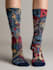 create beautiful socks design