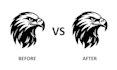 manual logo tracing and vectorization using illustrator