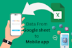 automate google spreadsheet and make mobile application