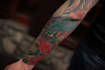 make a traditional japanese irezumi tattoo