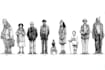 draw black and white illustrations