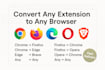 develop, fix, convert, optimize any browser extension chrome, firefox, edge etc